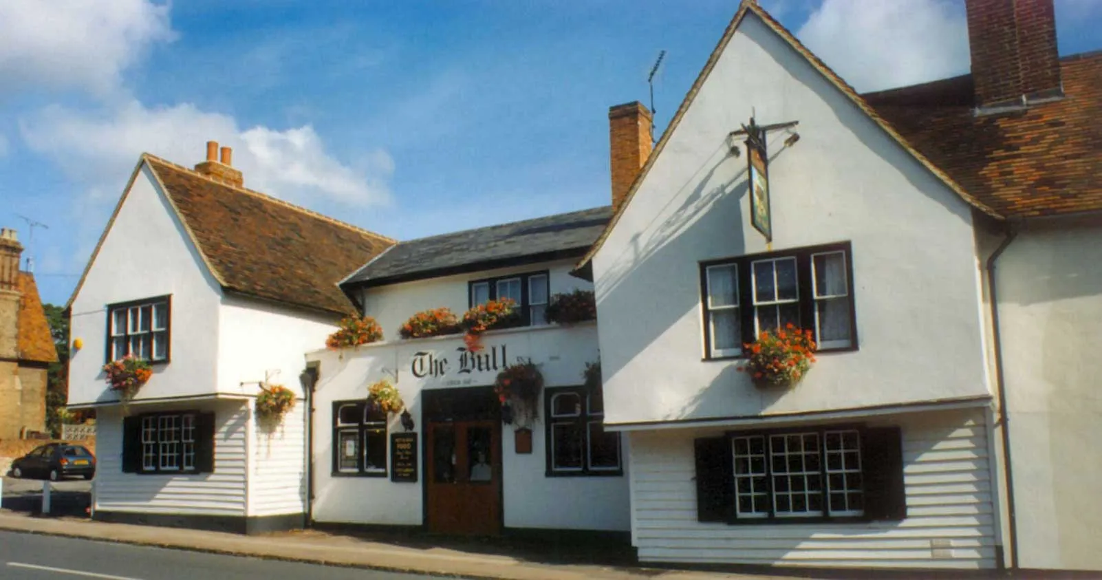 The Bull, Watton-at-Stone. C11 or C12 remnants preserved below the replaced floor. David French Partnership structural engineers