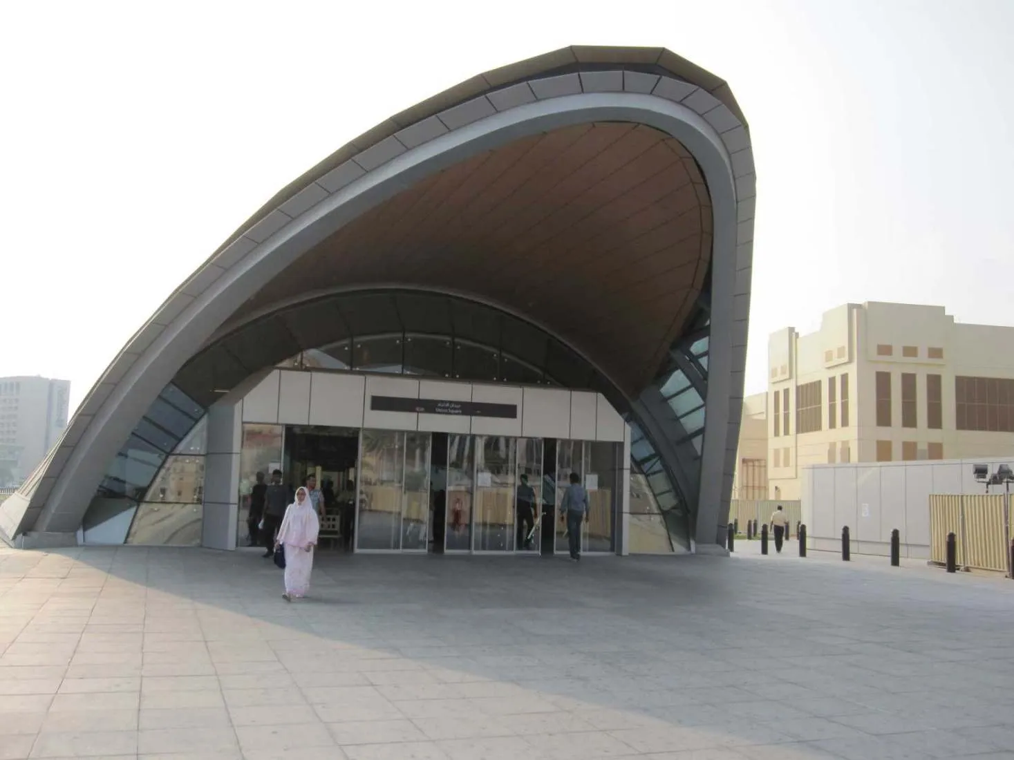 Dubai Metro glazing detail by David French Partnership