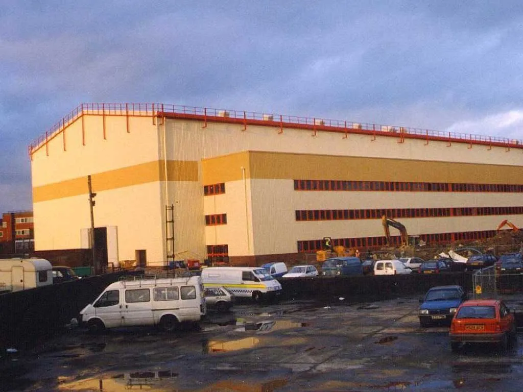 Elstree Film Studios construction by David French Partnership