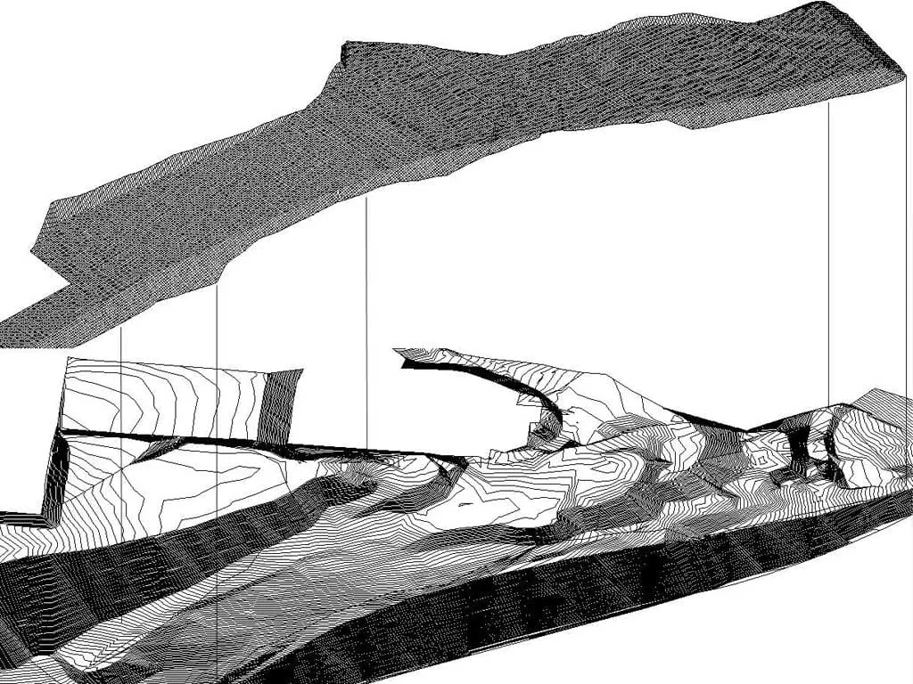 PDS Ground Modelling. Level design balancing a 35,000m³ muck shift. David French Partnership structural engineers