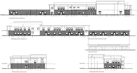 Richmond Hill School. Load bearing masonry with precast concrete first floor. David French Partnership structural engineers
