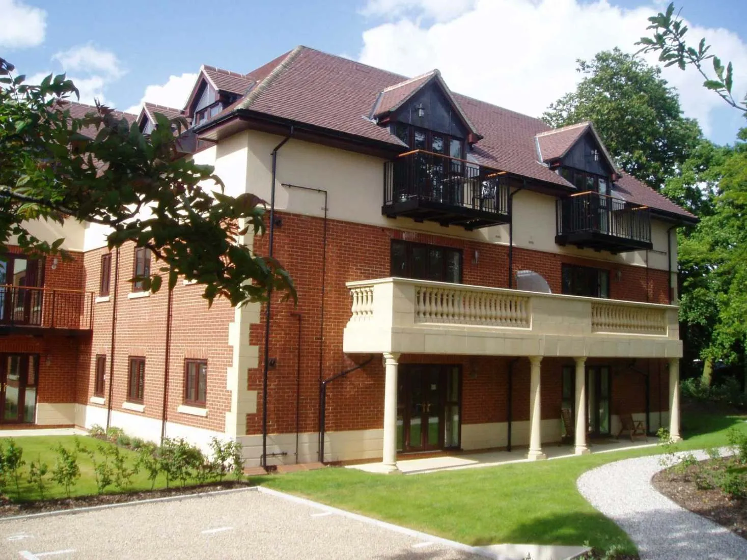 The Old Rectory, Orsett. Full civil and structural design including roads and drainage. David French Partnership structural engineers